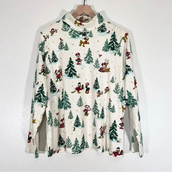 Disney Tops - Disney Mickey & Friends Winter Turtle Neck